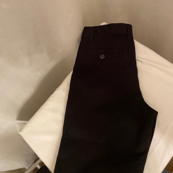 Brooks Brothers Brooksease Black Wool Pleated Dress Pants Boys Size 10 - Picture 3 of 3